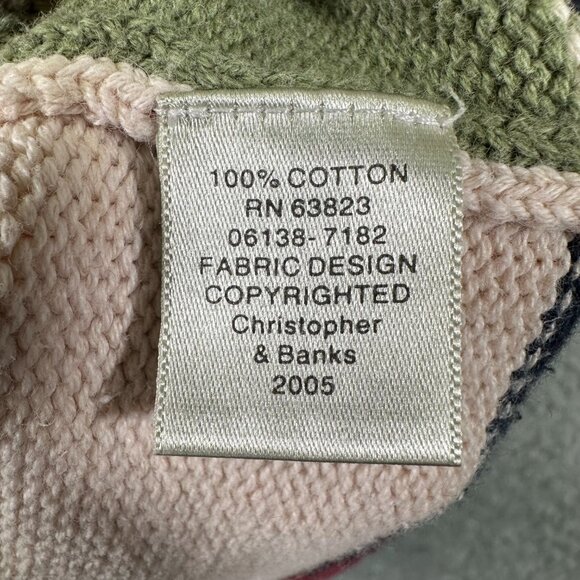 Christopher and Banks Color block cardigan sweater - Picture 9 of 10